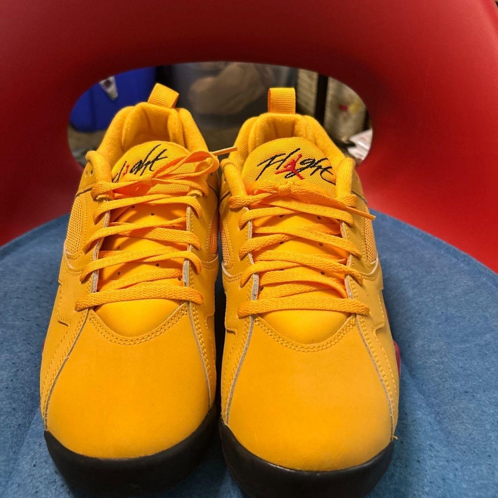Nike Air Jordan MVP 92 Taxi Yellow University Red Sneaker IO7437-705 Men's 11